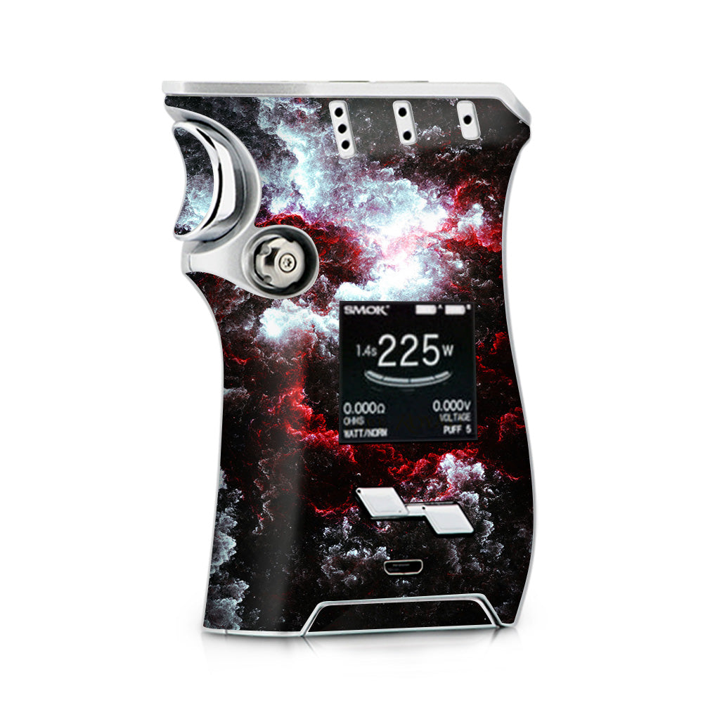Skins Decals for Smok Mag + TFV12 Prince tank Vape / Universe Red White itsaskin.com Skins Decals for Smok Mag + TFV12 Prince tank Vape / Universe Red White itsaskin.com