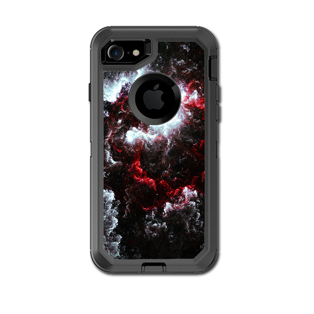  Universe Red White Otterbox Defender iPhone 7 or iPhone 8 Skin