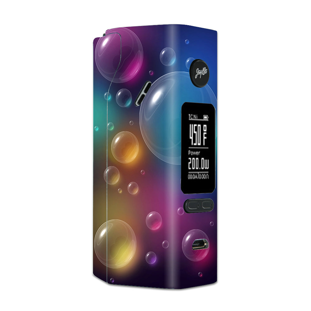  Rainbow Bubbles Colorful Wismec Reuleaux RX 2/3 combo kit Skin