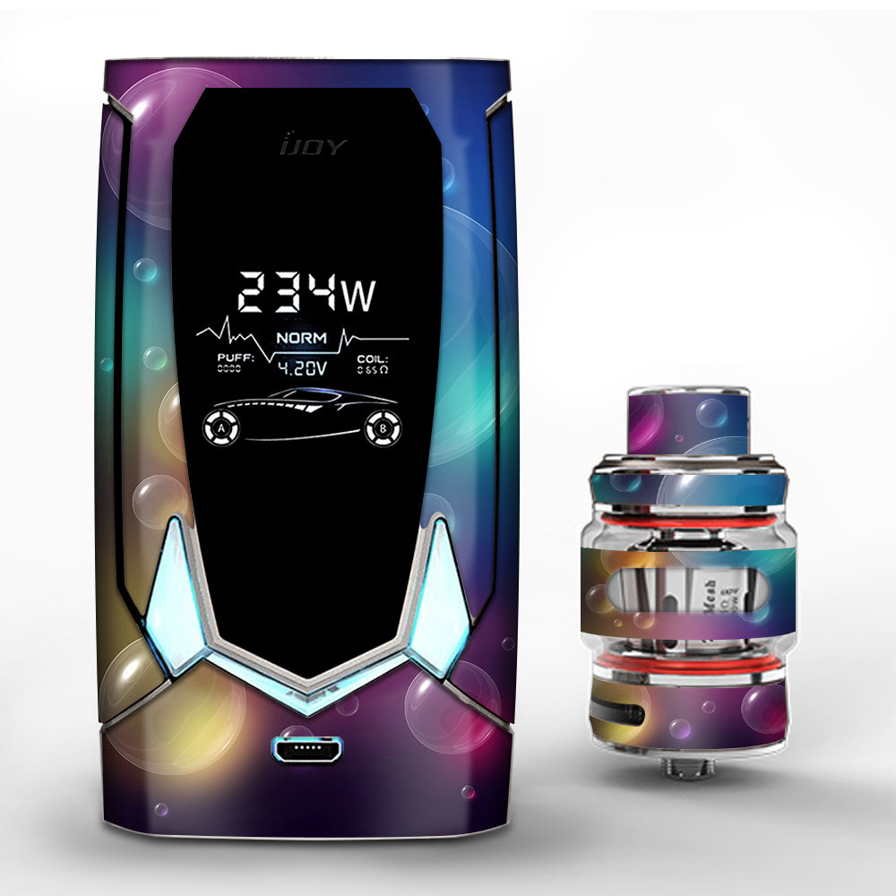  Rainbow Bubbles Colorful iJoy Avenger 270 Skin