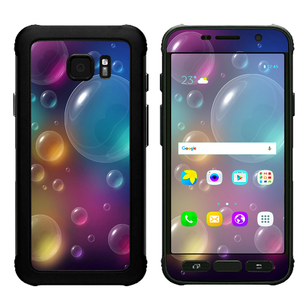  Rainbow Bubbles Colorful Samsung Galaxy S7 Active Skin