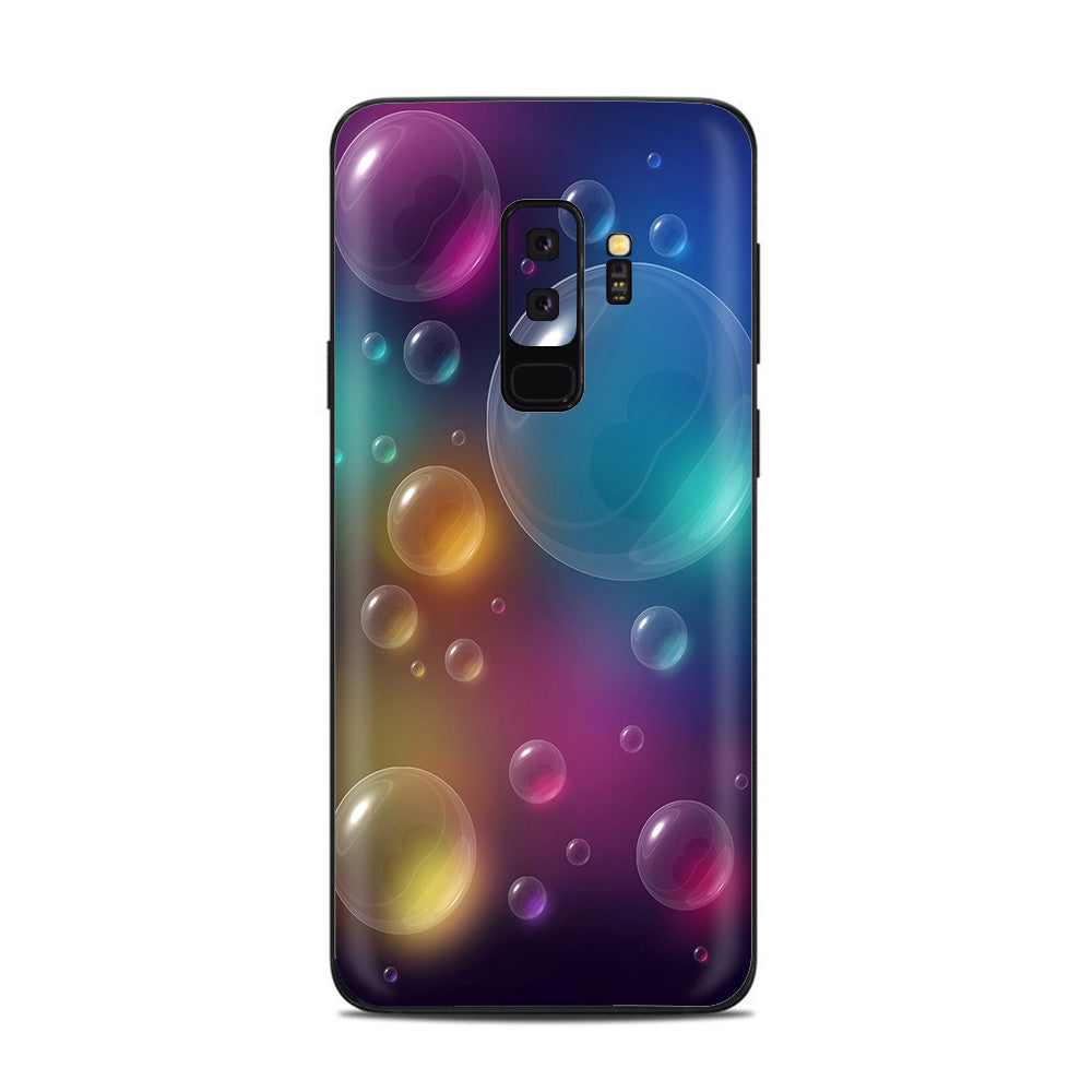  Rainbow Bubbles Colorful Samsung Galaxy S9 Plus Skin