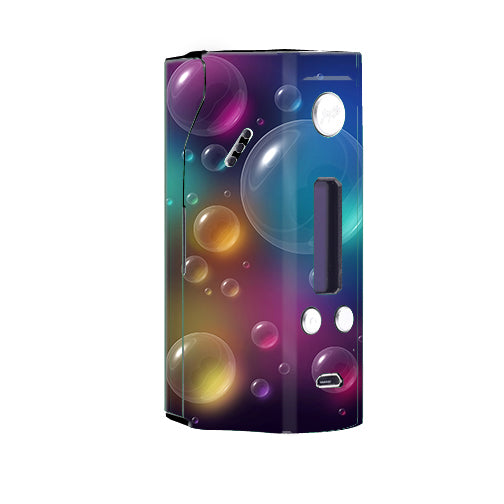  Rainbow Bubbles Colorful Wismec Reuleaux RX200  Skin