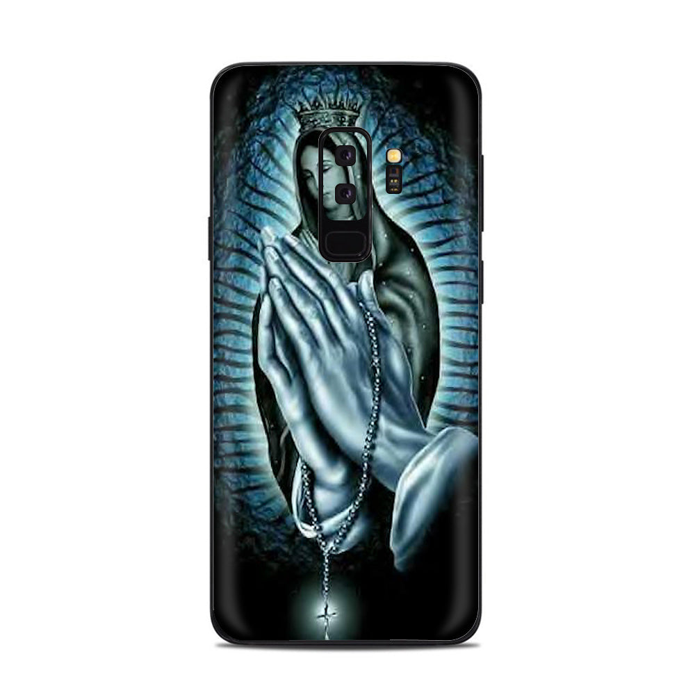  Prayer Praying Hands Mary Samsung Galaxy S9 Plus Skin