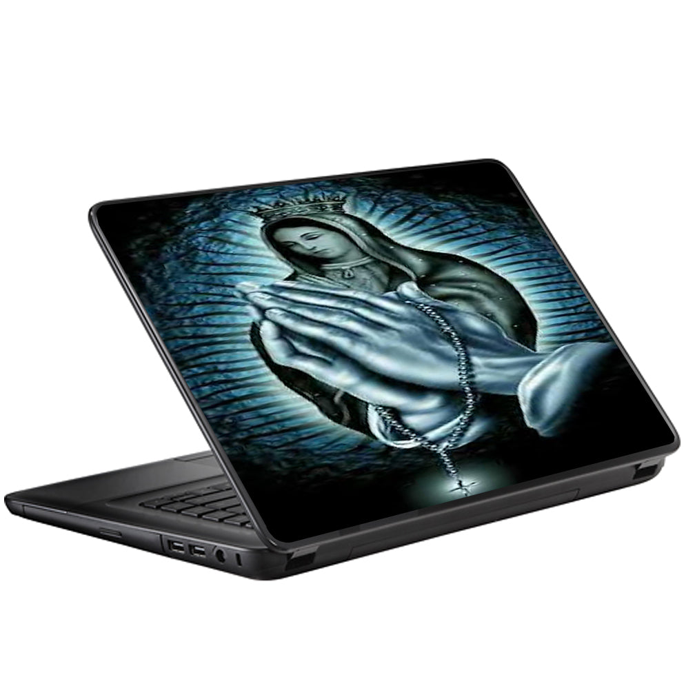  Prayer Praying Hands Mary Universal 13 to 16 inch wide laptop Skin