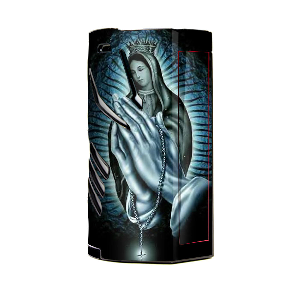  Prayer Praying Hands Mary T-Priv 3 Smok Skin