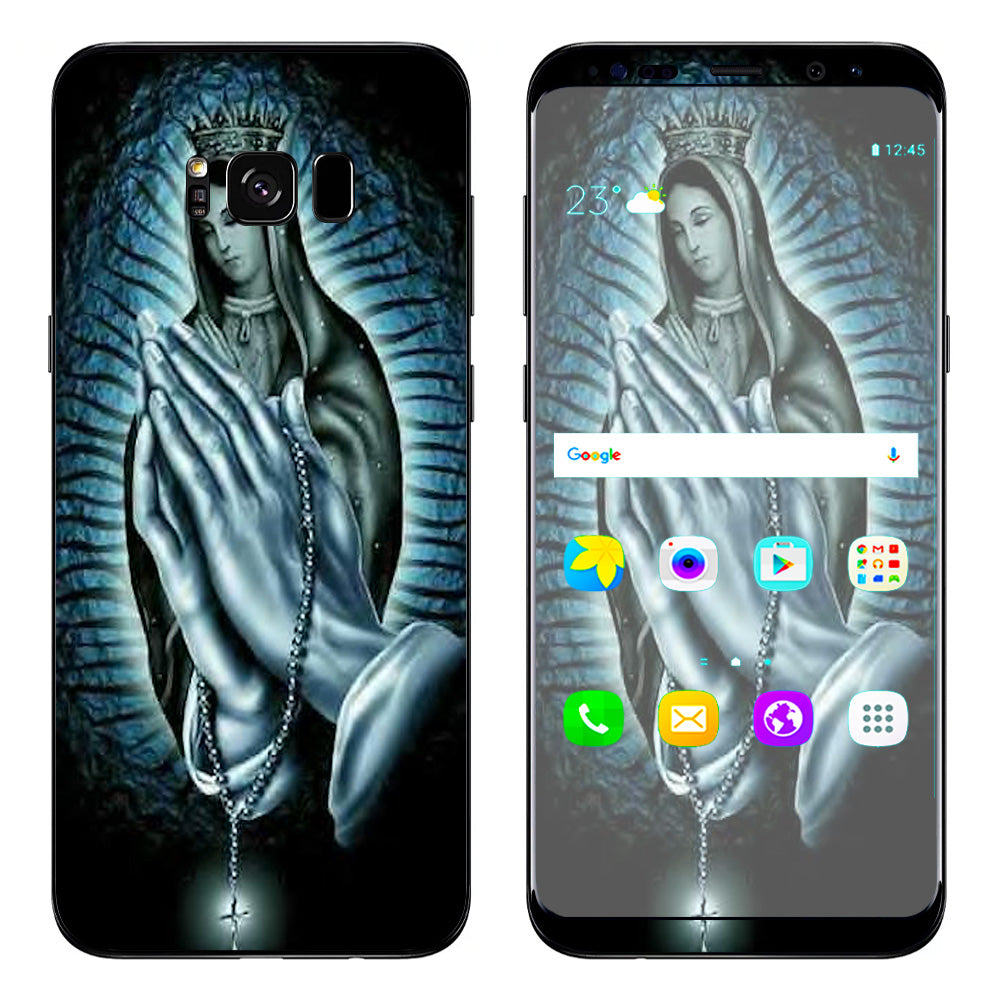  Prayer Praying Hands Mary Samsung Galaxy S8 Plus Skin