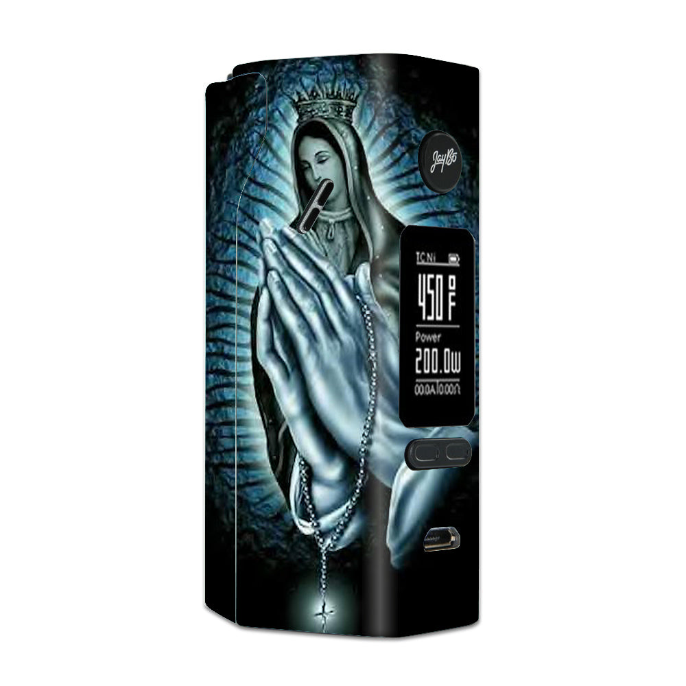  Prayer Praying Hands Mary Wismec Reuleaux RX 2/3 combo kit Skin