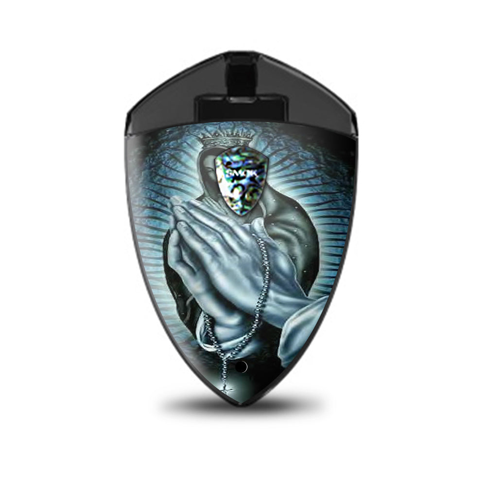  Prayer Praying Hands Mary Smok Rolo Badge Skin