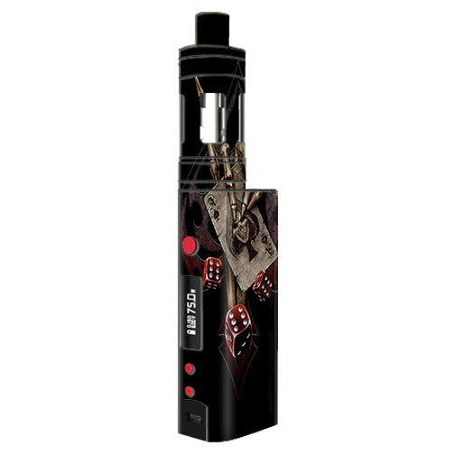  Ace Of Spades Skull Hand Kangertech Topbox mini Skin