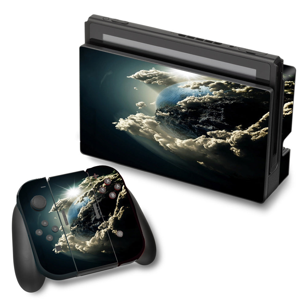  Planet In The Clouds Nintendo Switch Skin