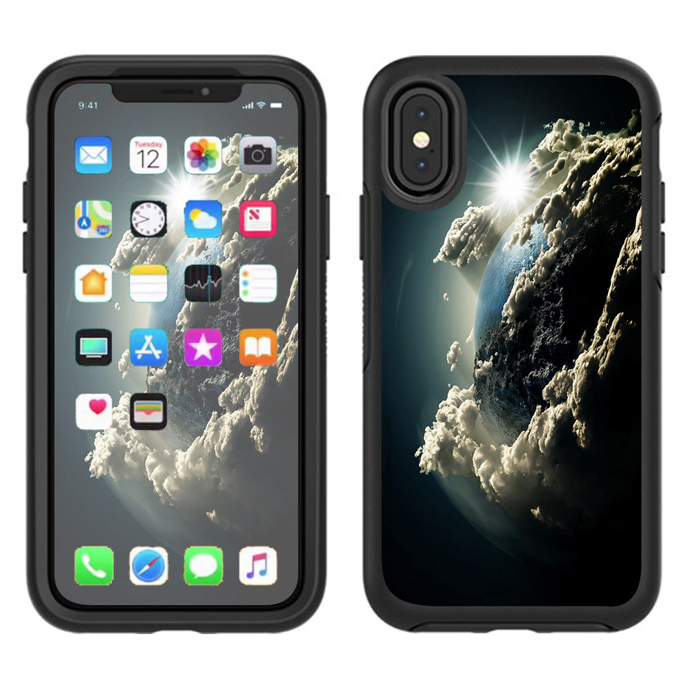  Planet In The Clouds Otterbox Defender Apple iPhone X Skin