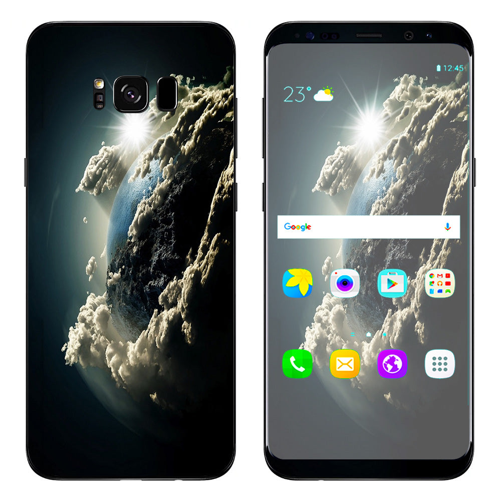  Planet In The Clouds Samsung Galaxy S8 Skin