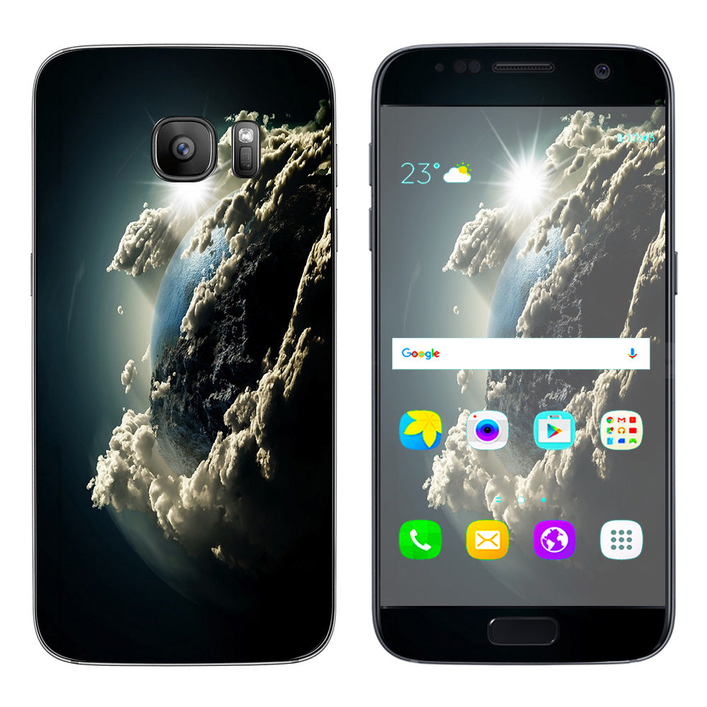  Planet In The Clouds Samsung Galaxy S7 Skin