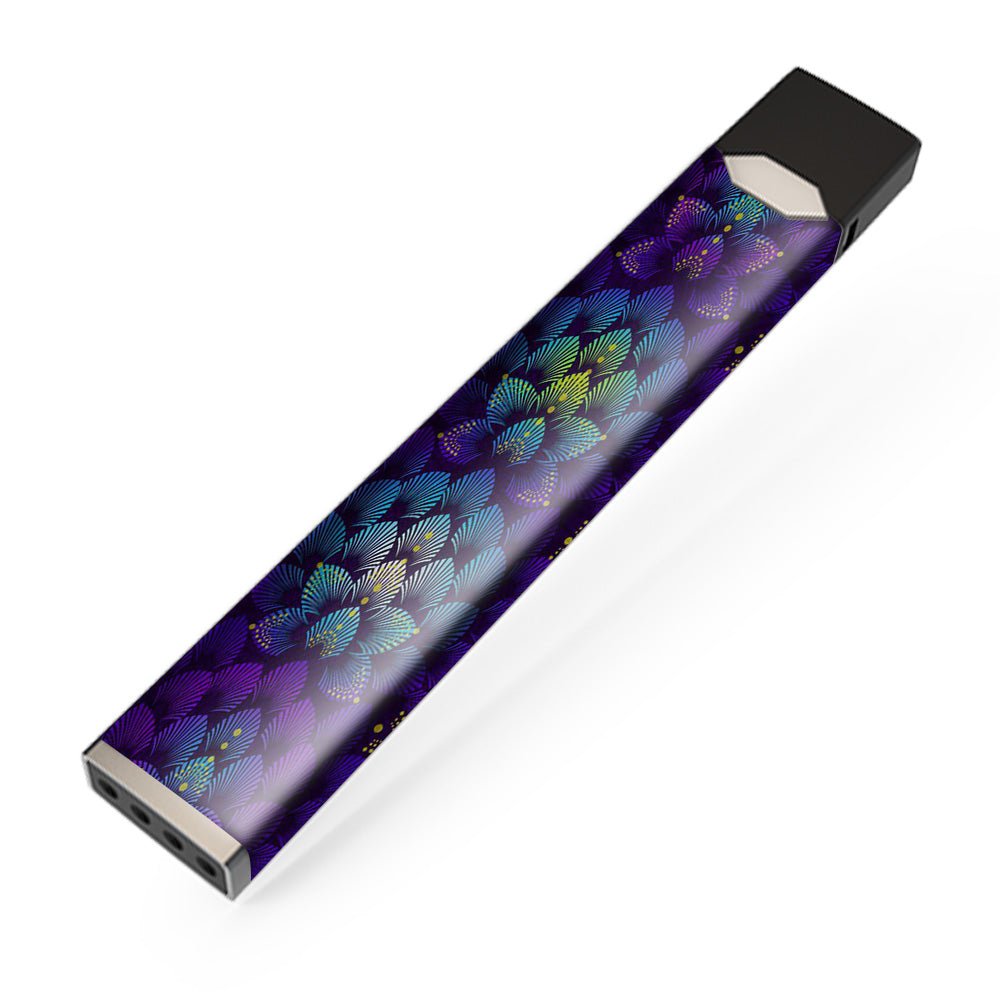  Floral Feather Pattern JUUL Skin