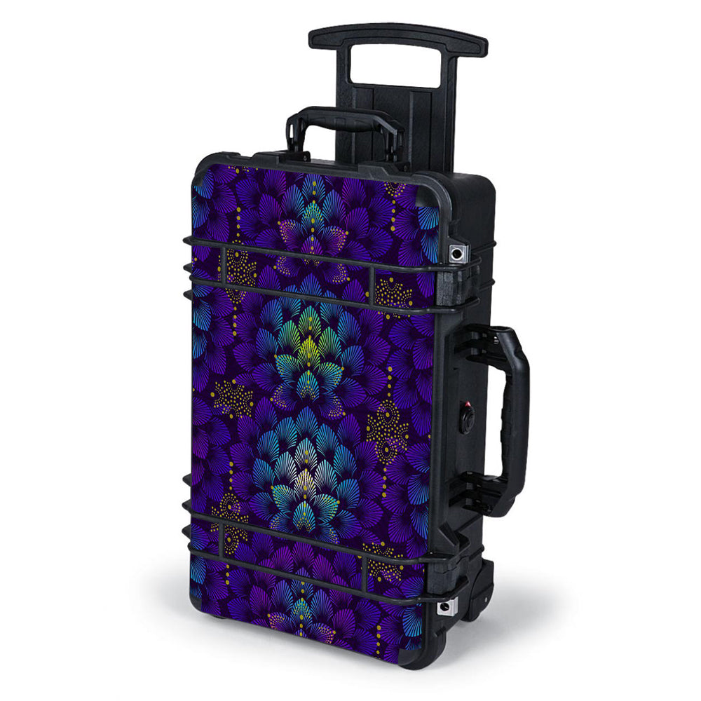  Floral Feather Pattern Pelican Case 1510 Skin