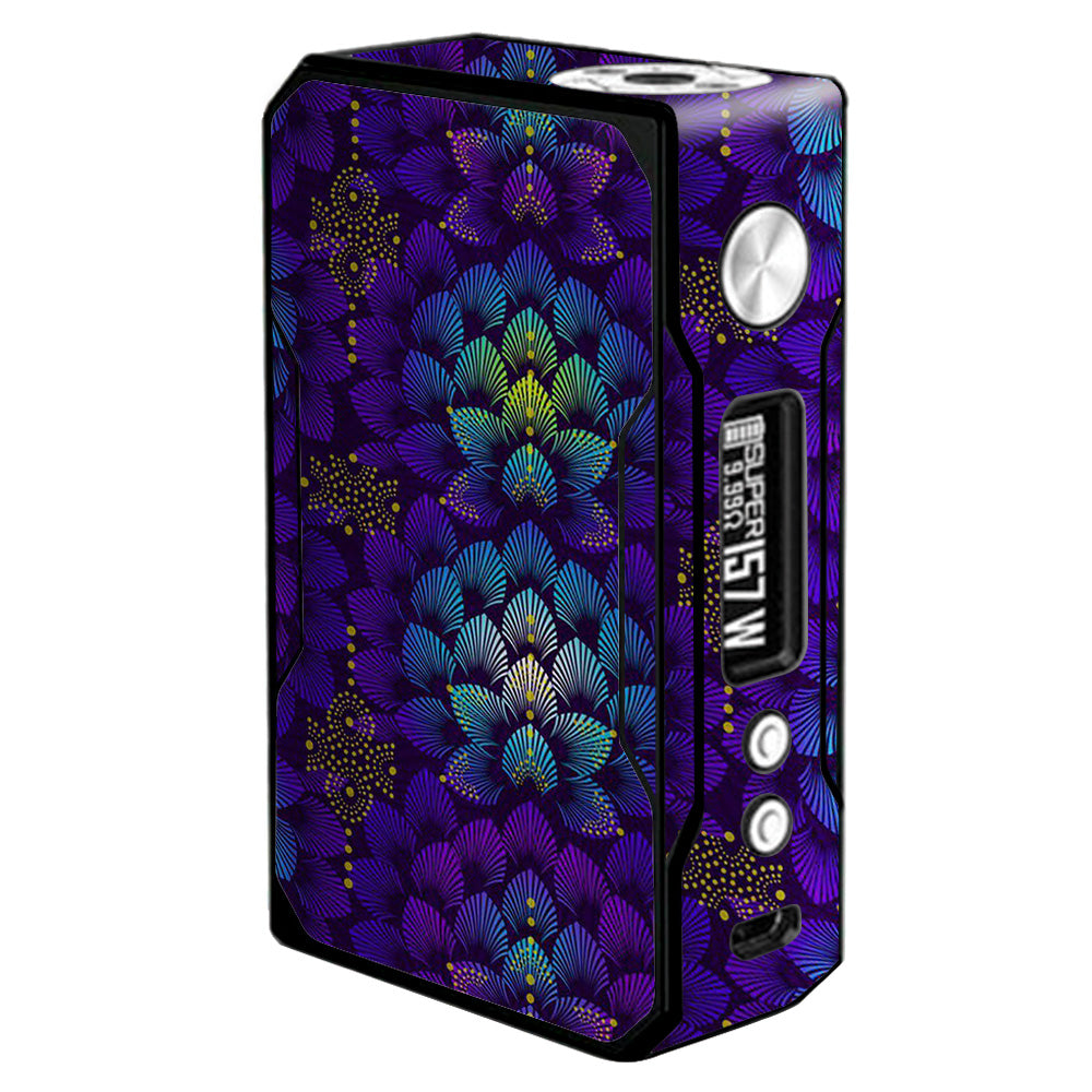  Floral Feather Pattern Voopoo Drag 157w Skin