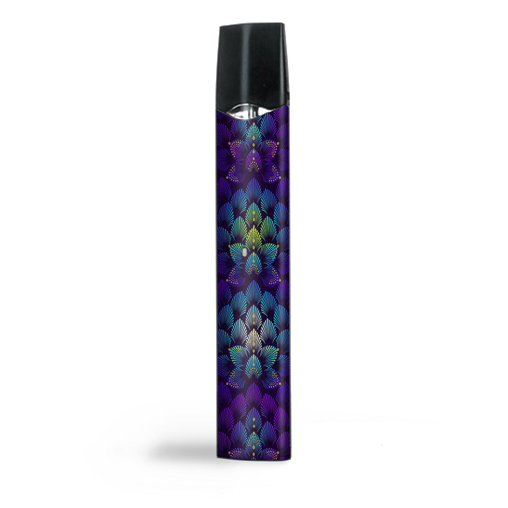  Floral Feather Pattern Smok Infinix Ultra Portable Skin