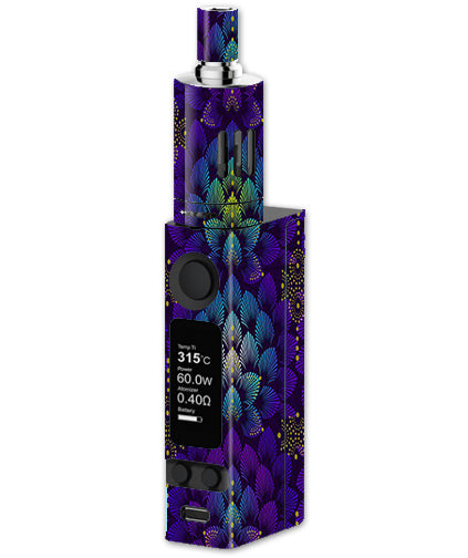  Floral Feather Pattern Joyetech Evic VTC Mini Skin