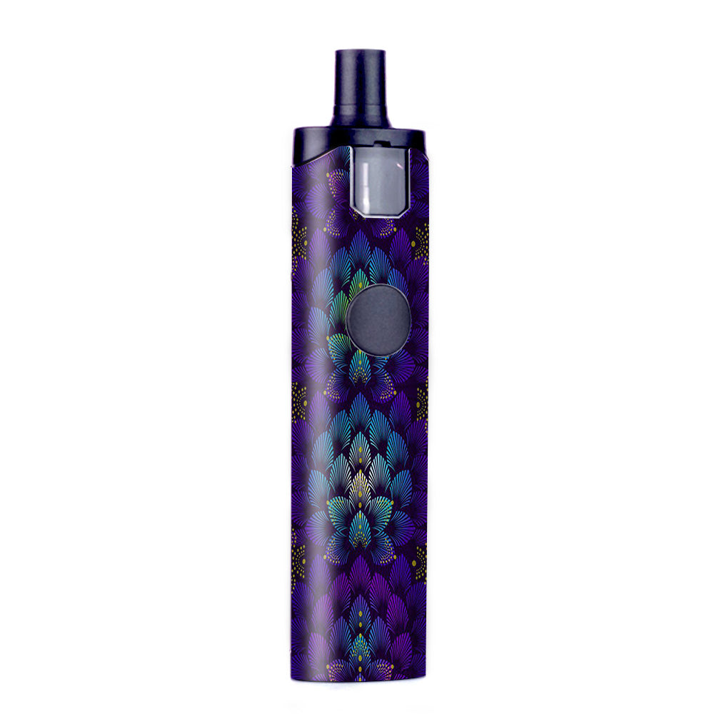  Floral Feather Pattern Wismec Motiv Pod Skin