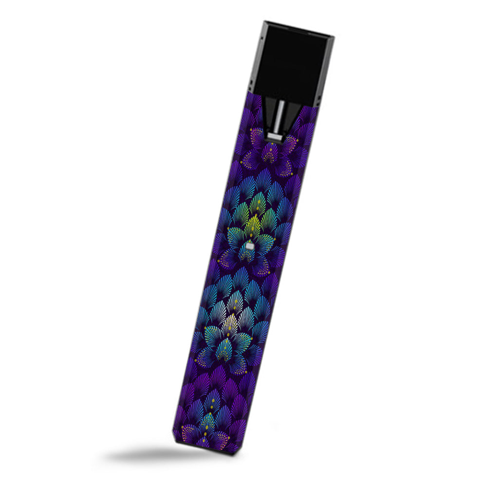  Floral Feather Pattern Smok Fit Ultra Portable Skin