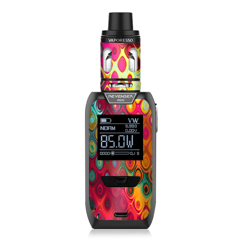  Colorful Pattern Stained Glass Vaporesso Revenger Mini 85w Skin