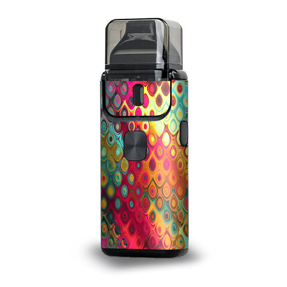  Colorful Pattern Stained Glass Aspire Breeze 2 Skin