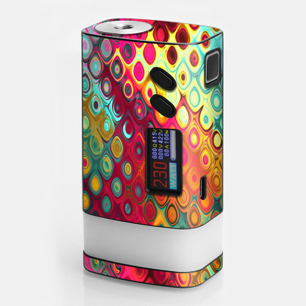  Colorful Pattern Stained Glass Sigelei Fuchai Glo 230w Skin