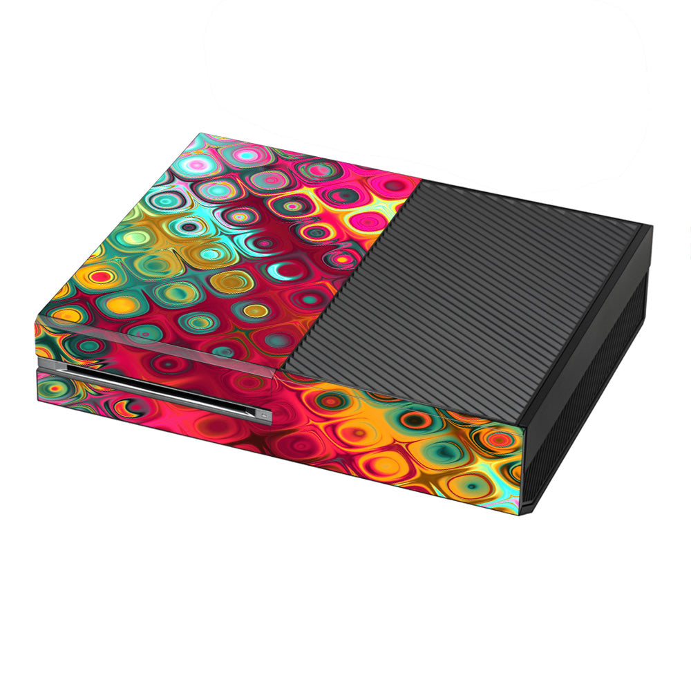  Colorful Pattern Stained Glass Microsoft Xbox One Skin