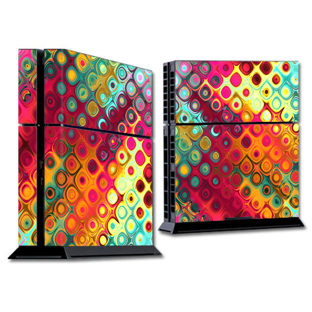  Colorful Pattern Stained Glass Sony Playstation PS4 Skin