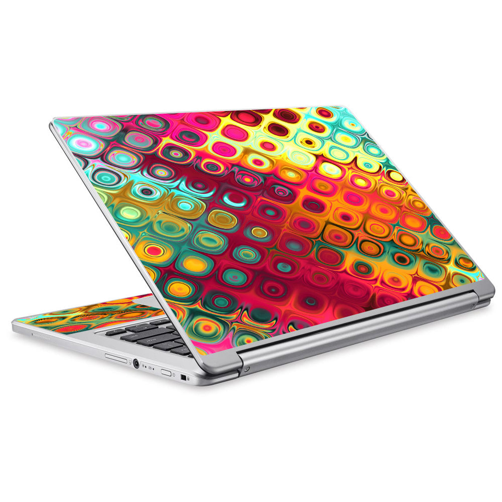  Colorful Pattern Stained Glass Acer Chromebook R13 Skin