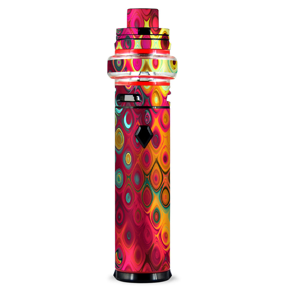  Colorful Pattern Stained Glass Smok stick V9 Max Skin