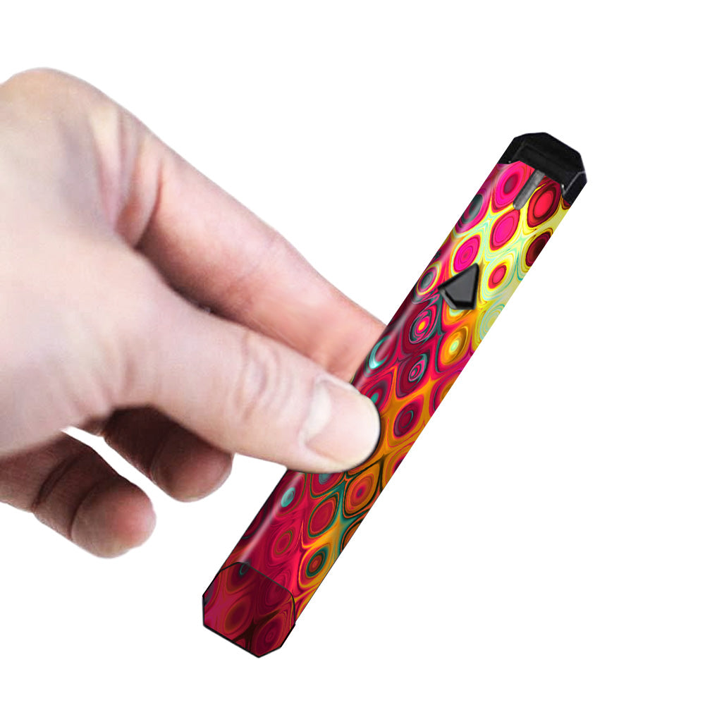  Colorful Pattern Stained Glass Limitless Pulse Ply Rock Skin