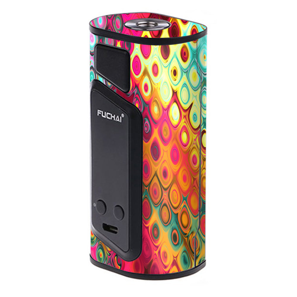  Colorful Pattern Stained Glass Sigelei Fuchai Duo-3 Skin
