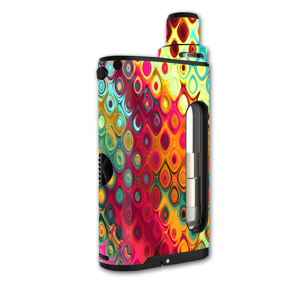  Colorful Pattern Stained Glass Kangertech Cupti Skin