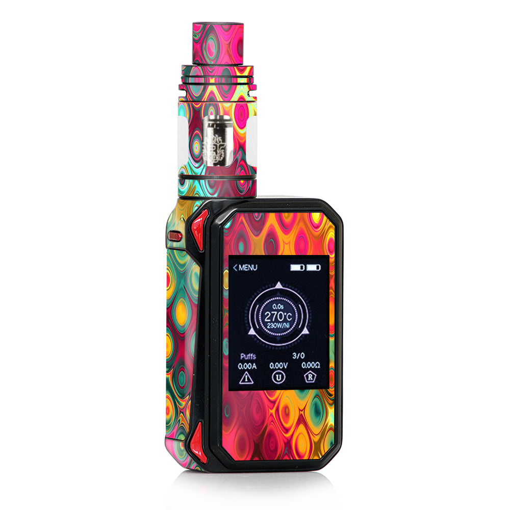  Colorful Pattern Stained Glass Smok G-priv 2 Skin