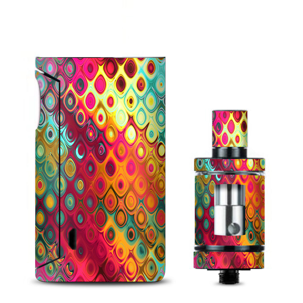  Colorful Pattern Stained Glass Vaporesso Drizzle Fit Skin
