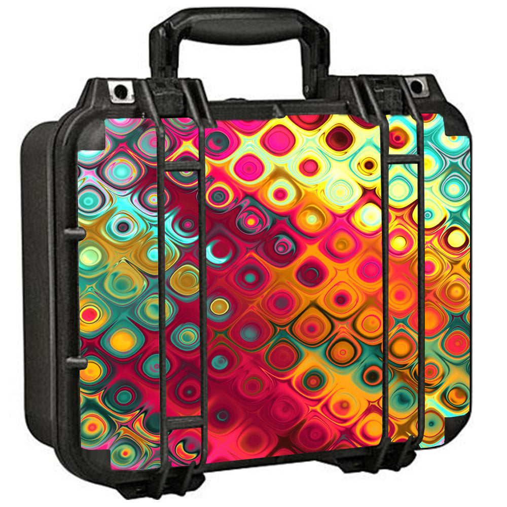  Colorful Pattern Stained Glass Pelican Case 1400 Skin