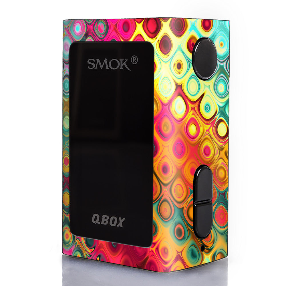  Colorful Pattern Stained Glass Smok Q-Box Skin