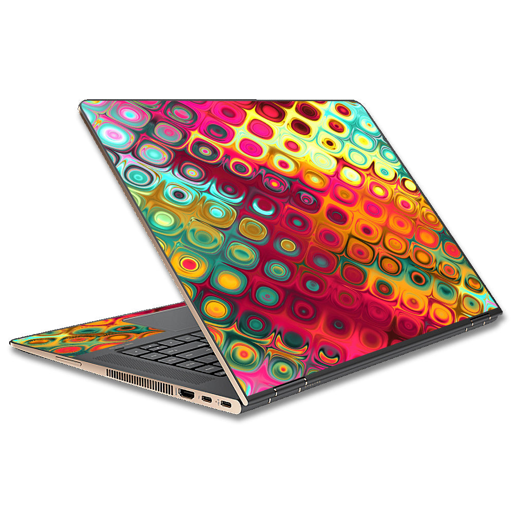  Colorful Pattern Stained Glass HP Spectre x360 15t Skin