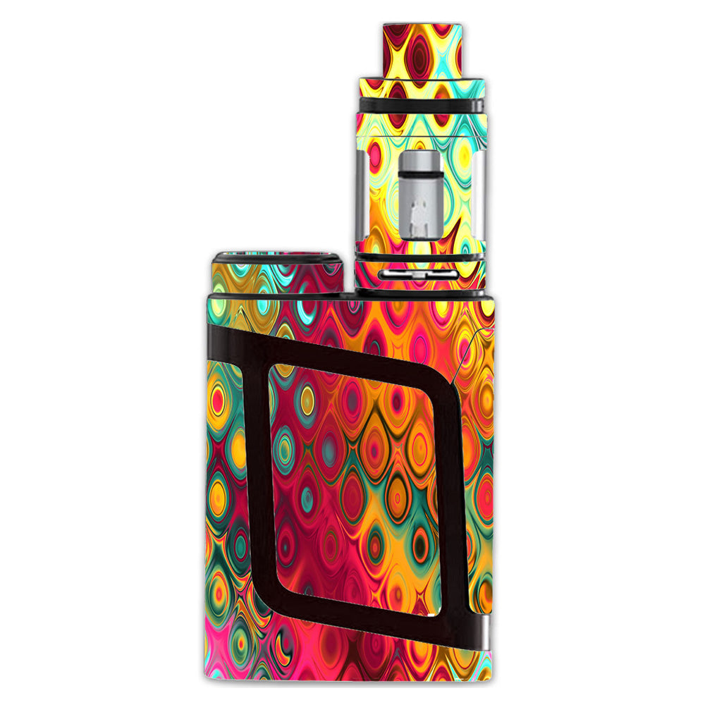  Colorful Pattern Stained Glass Smok Alien AL85 Skin