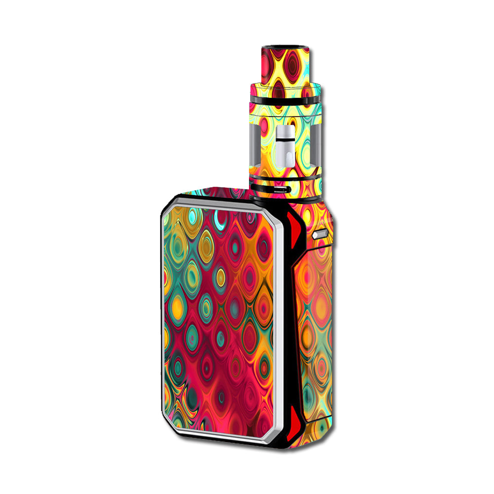  Colorful Pattern Stained Glass Smok G-Priv 220W Skin