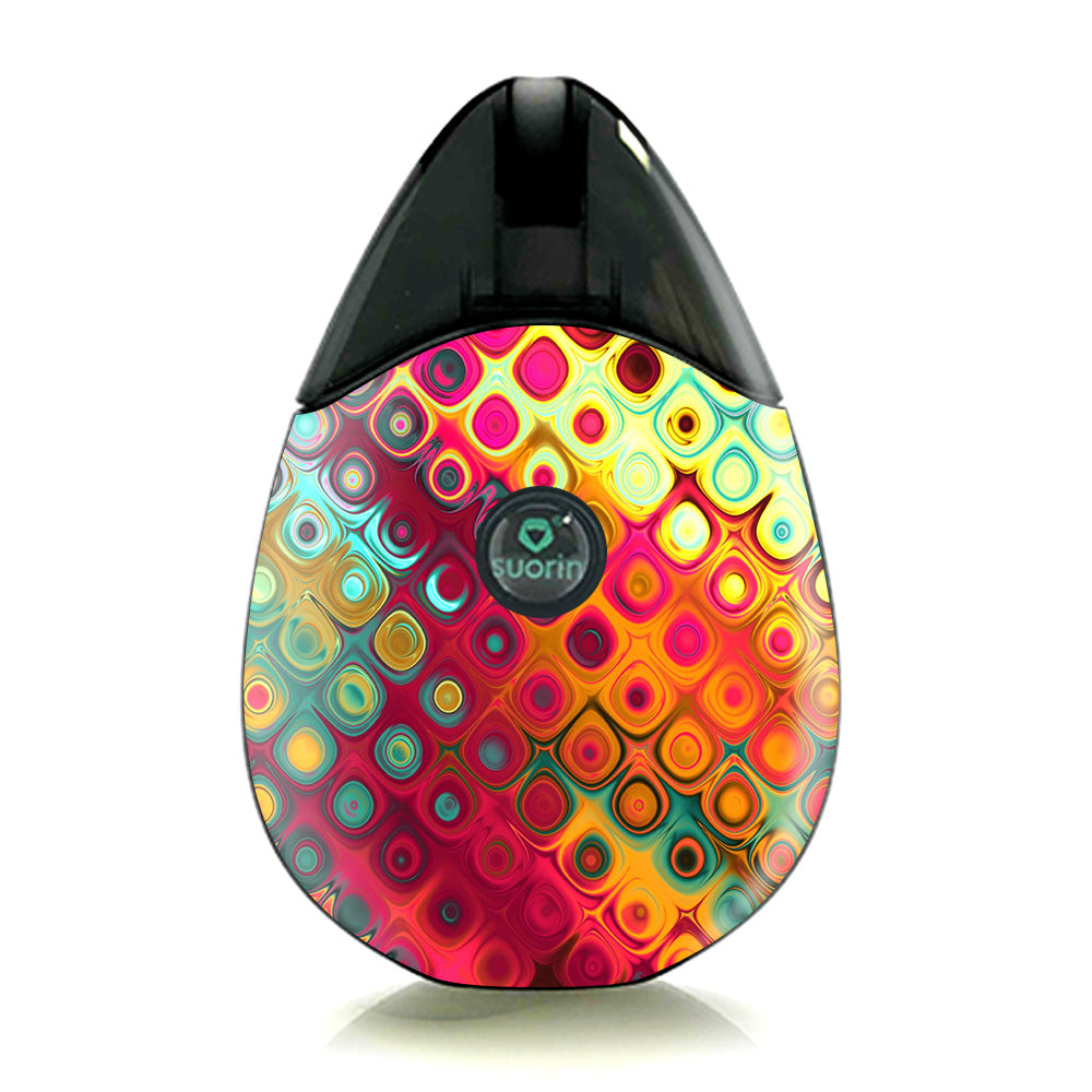  Colorful Pattern Stained Glass Suorin Drop Skin