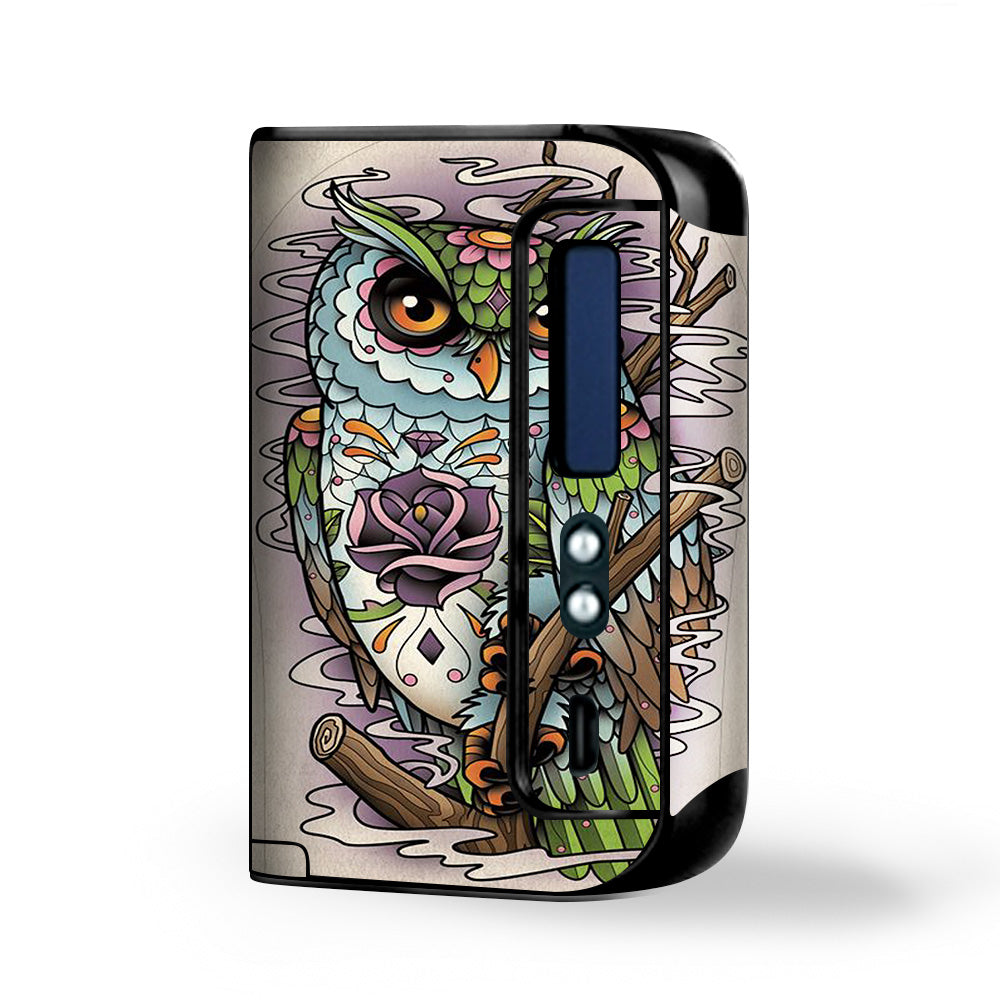 Owl Painting Aztec Style Smok Osub King Skin