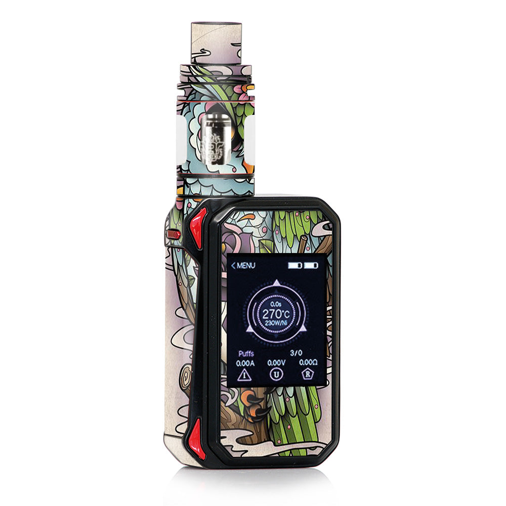  Owl Painting Aztec Style Smok G-priv 2 Skin