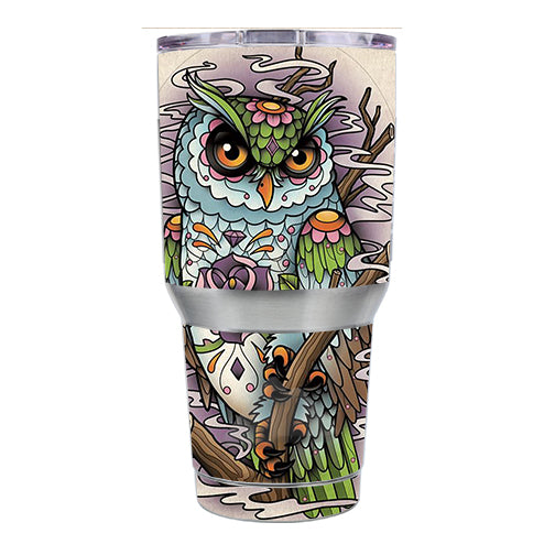  Owl Painting Aztec Style Ozark Trail 20oz Tumbler Skin