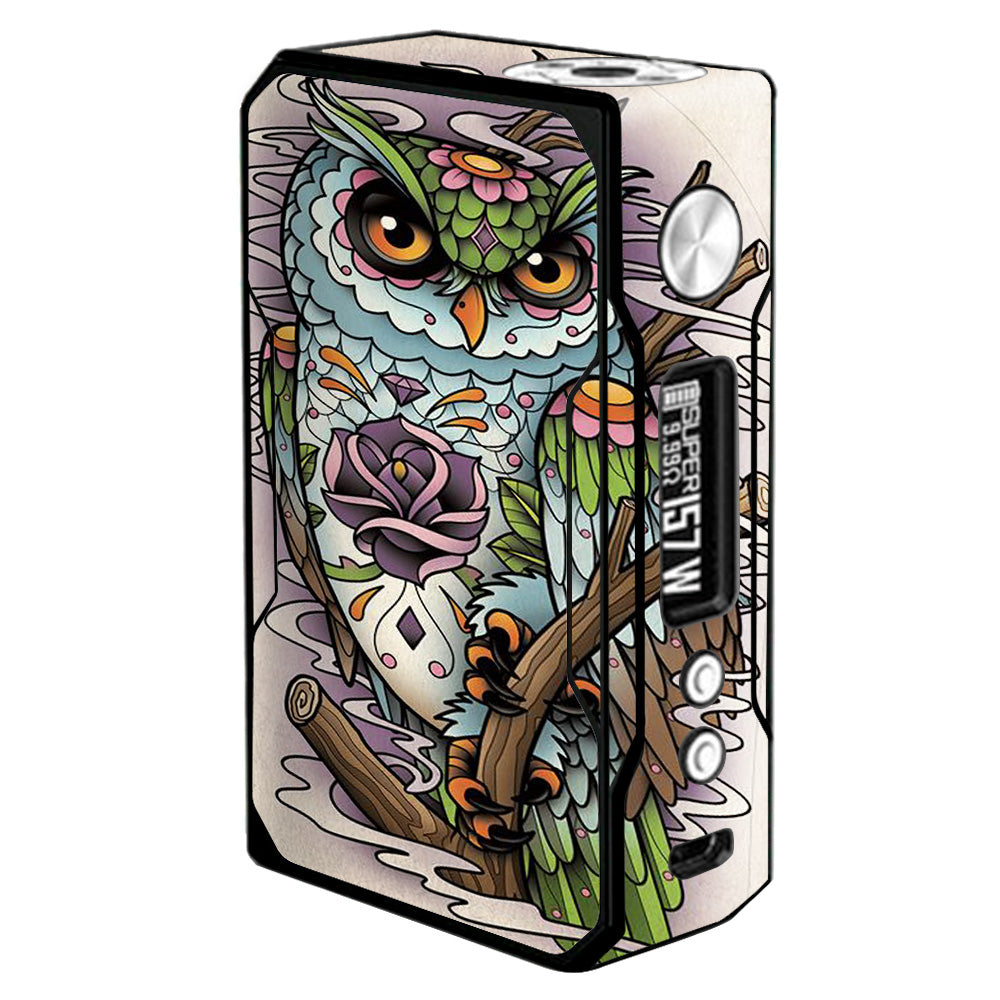  Owl Painting Aztec Style Voopoo Drag 157w Skin