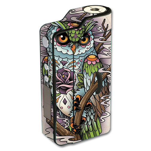  Owl Painting Aztec Style Sigelei 150W TC Skin