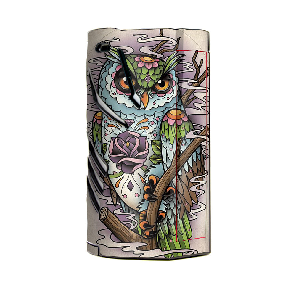  Owl Painting Aztec Style T-Priv 3 Smok Skin