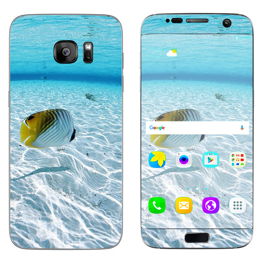  Underwater Fish Tropical Ocean Samsung Galaxy S7 Edge Skin